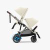 Cybex e-Gazelle S Søskenvogn, Seashelle Beige/Taupe