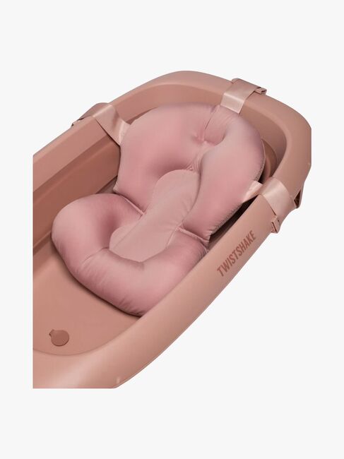 Twistshake Limited Edition Badebalje inkl. Badestøtte & Skyllekanne, Faded Pink