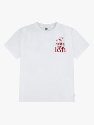 Levi's LVB Burger Meal T-skjorte, Bright White