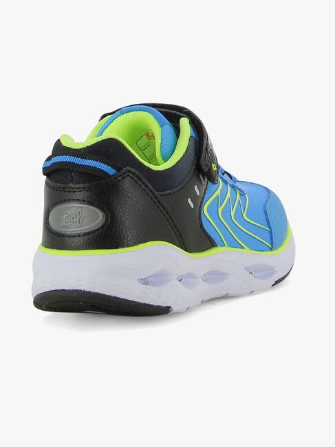 Leaf Varberg Blinkende Sneakers, Blue/Black
