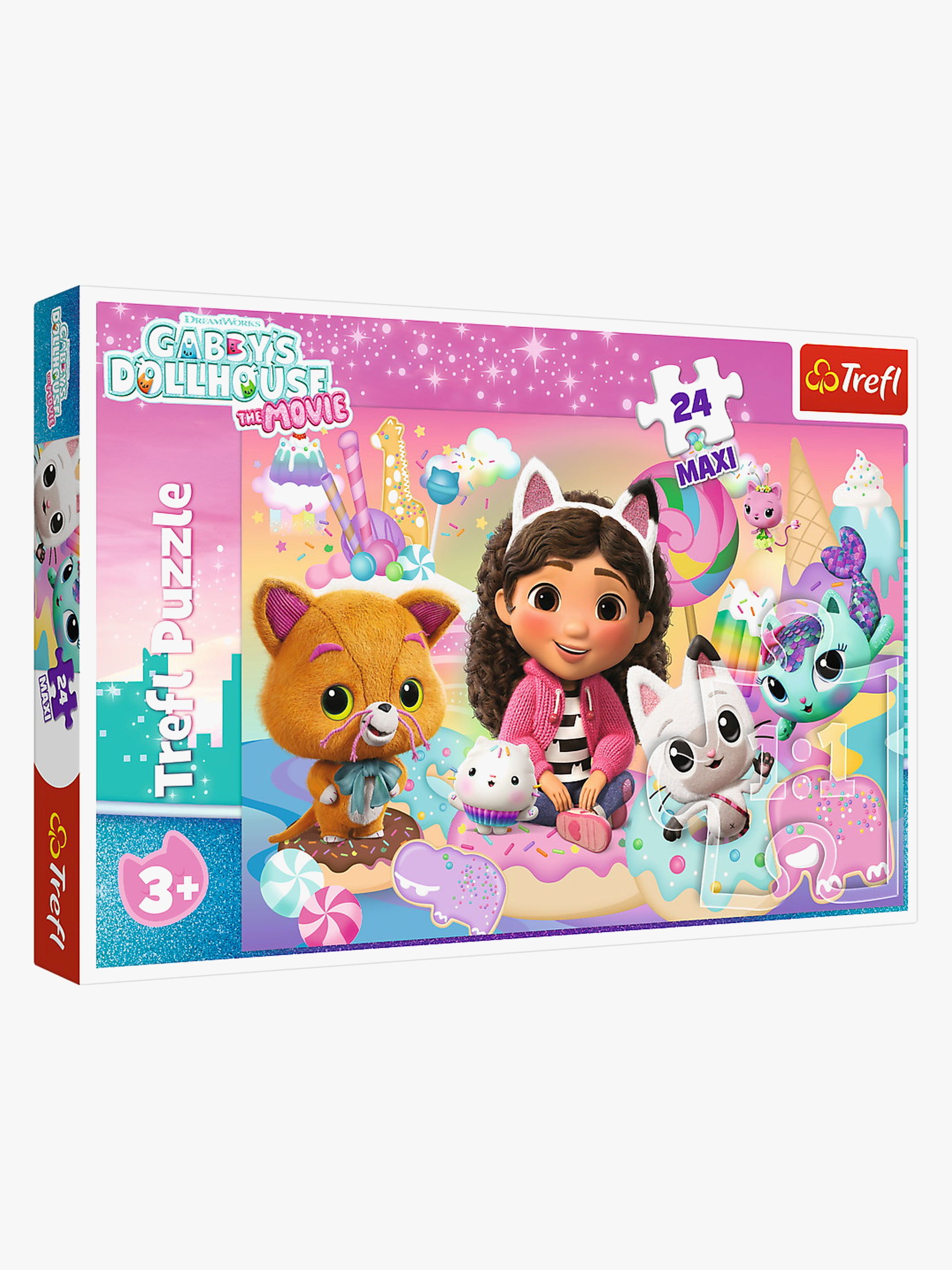 Trefl Gabby's Dollhouse Maxi Puslespill 24 Brikker - Barnepuslespill