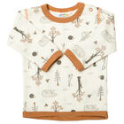 Joha Langermet T-Shirt, Forest Copper