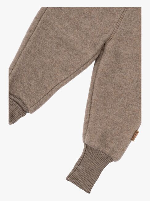 Mikk-Line Fleecebukser Baby Merinoull, Melange Denver