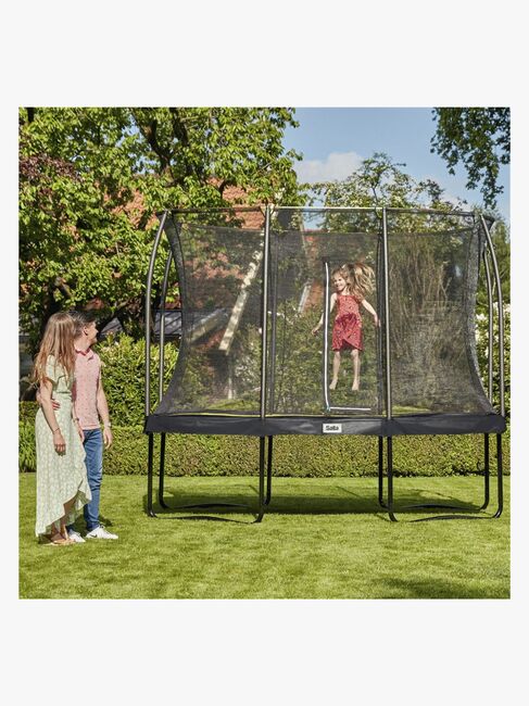 Salta Trampoline Rektangulært inkl. Sikkerhetsnett 305x214 cm