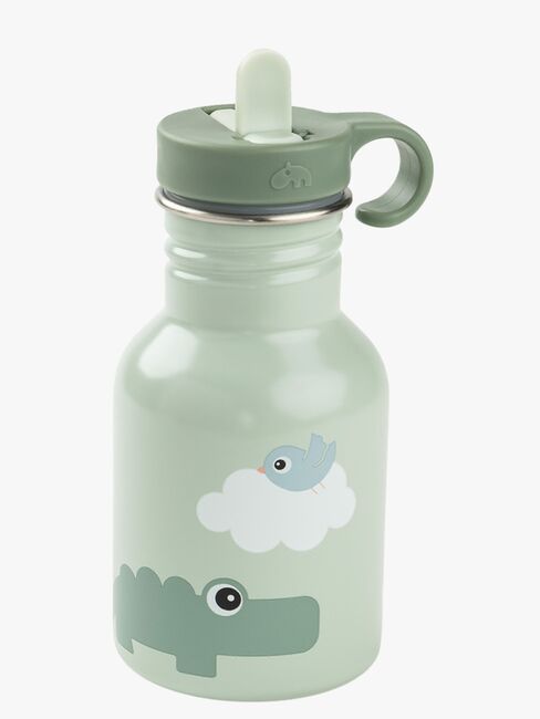 Done By Deer Playground Metallflaske, Green