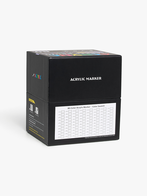 Fippla Akryllpenner 80-Pakk