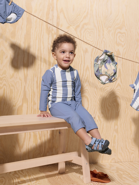 Nordbjörn Almö UV-Sett, Blå Stripete