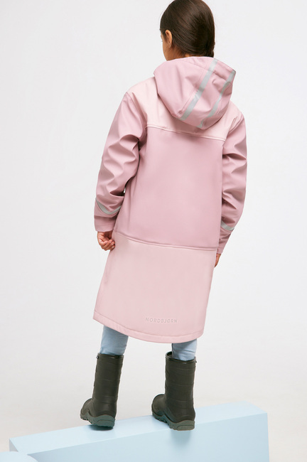 Nordbjørn Smögen Fôret Regnjakke, Rosa