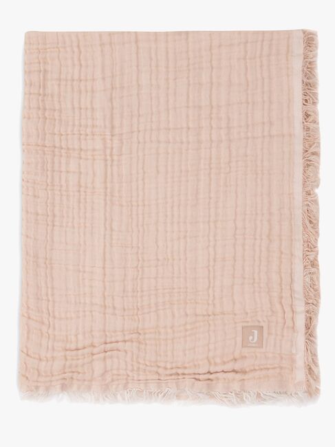 Jollein Musselinteppe Fringe, Moonstone/Ivory