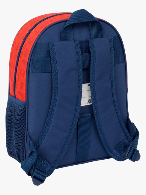 Super Mario Small Ryggsekk 9,5L Trick, Mørkeblå/Rød