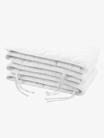 Borganäs Sengekant 360 cm, Hvit