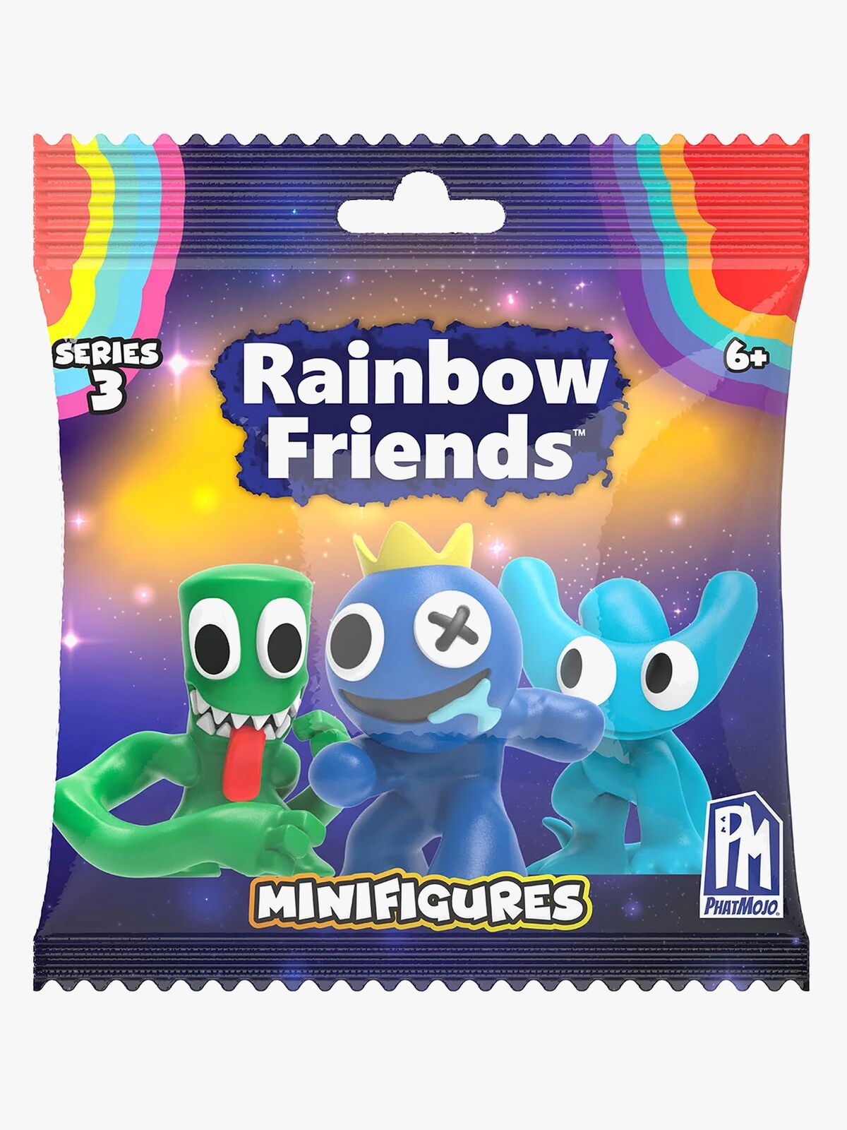 Roblox Rainbow Friends Minifigur Series 3 Blandet