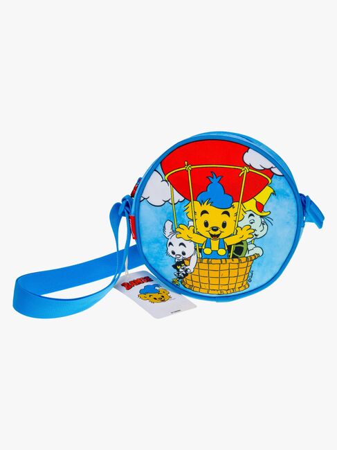 Bamse  Rund Veske, Blå