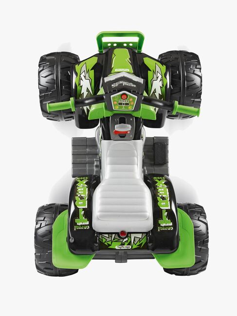 Peg Perego Corral T-Rex Firhjuling 330W, Grønn/Svart