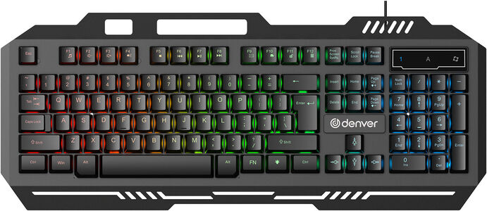 Denver GKB-231 RGB Tastatur Gaming 