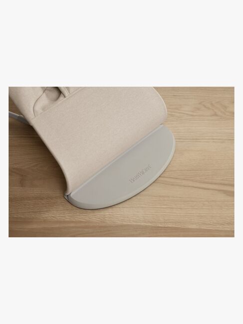 BabyBjörn Bliss Vippestol Vevet Mélange, Lys beige