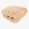 KMCarpets Bubble Pledd 130x170, Karamell