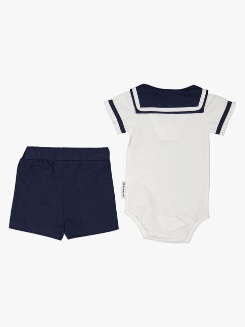 Geggamoja Seilersett Baby, Hvit