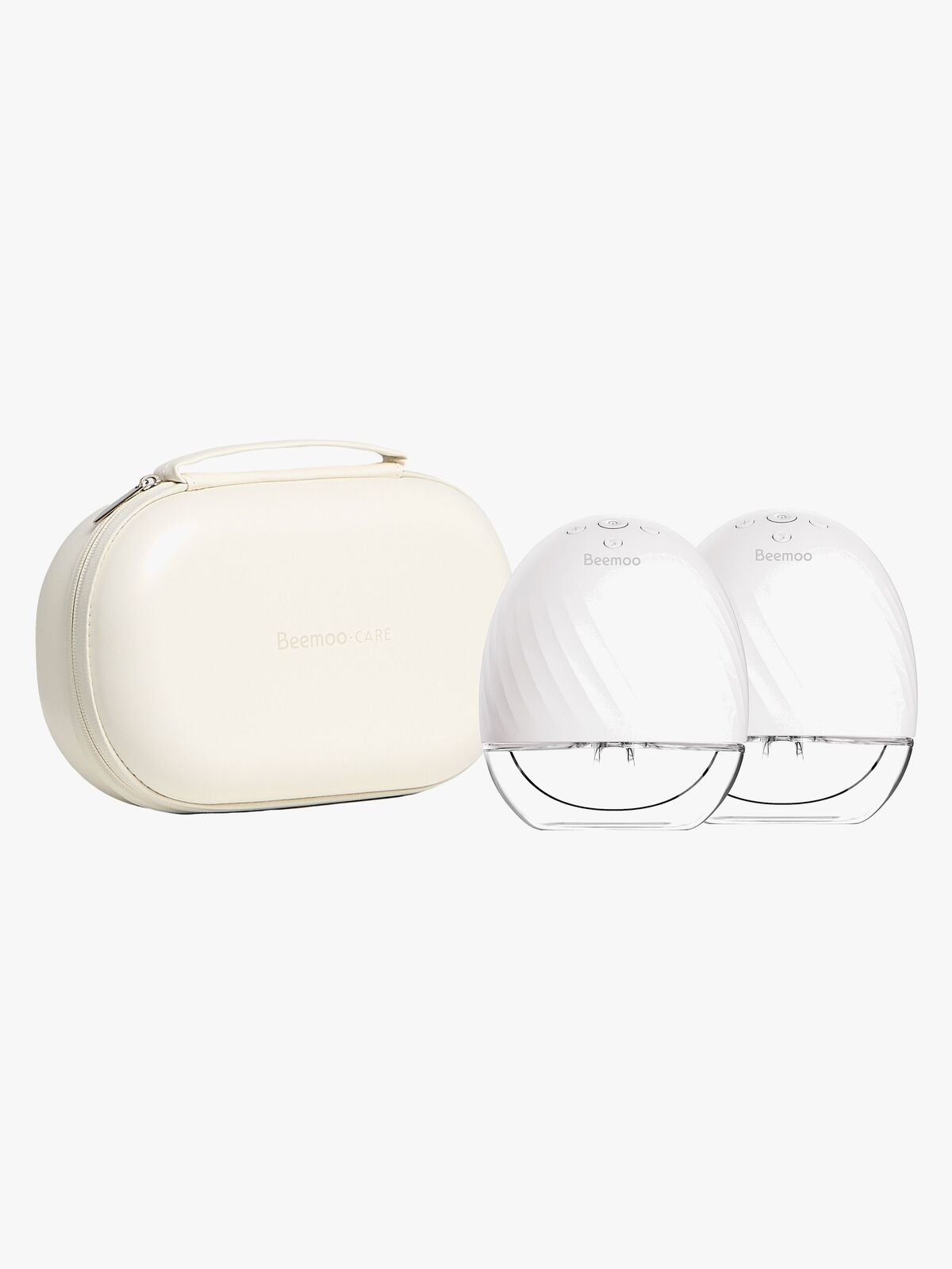 Beemoo CARE Wearable Elektrisk Brystpumpe Dobbelt inkl. Oppbevaringsveske
