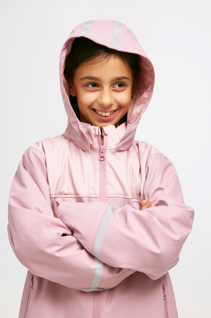 Nordbjørn Smögen Fôret Regnjakke, Rosa