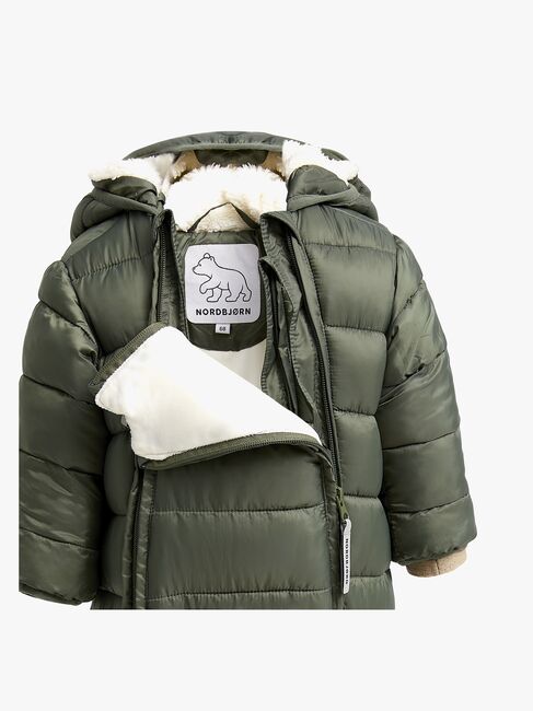 Nordbjørn Pilecub Babydress, Green Thyme