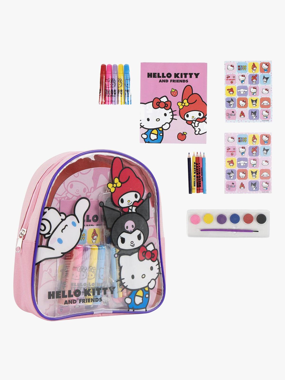 Hello Kitty Ryggsekk & Malesett