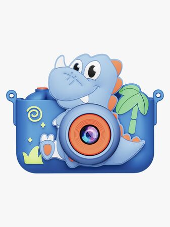 MiniLens Digitalkamera Dinosaur, Blå