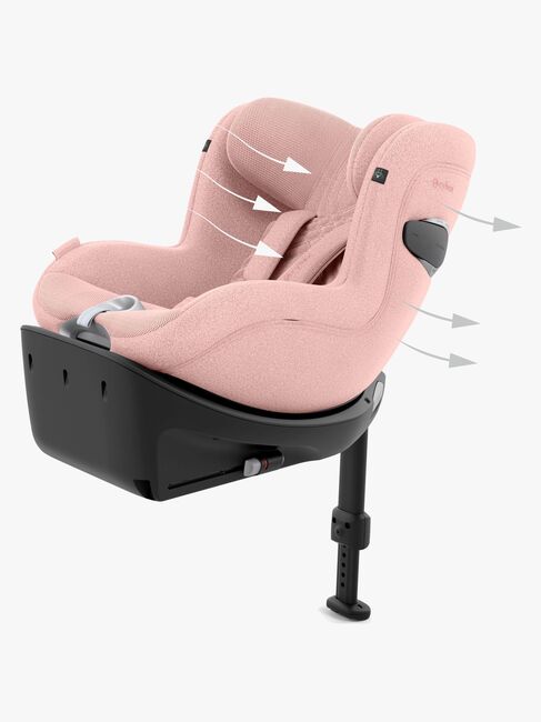 Cybex Sirona Ti i-Size Plus Bilstol, Peach Pink