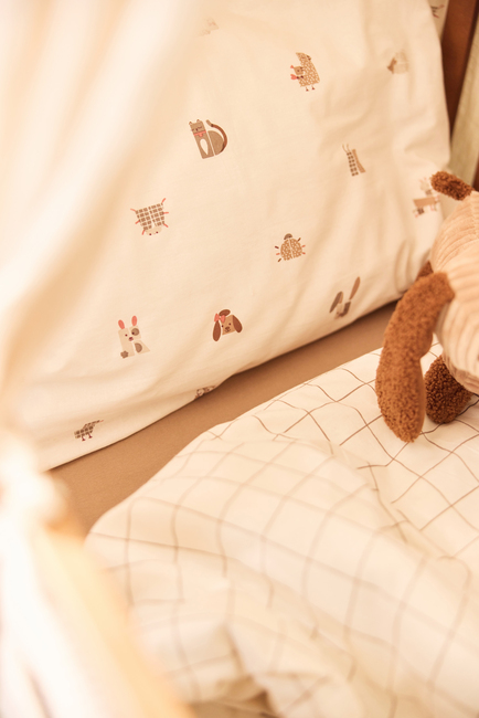 Jollein Sengesett 100x140, Animal Friends