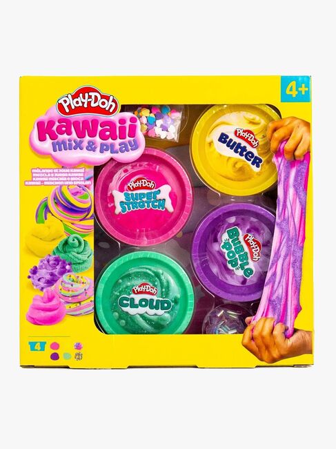 Play-Doh Kawaii Mix & Play Slim 4-Pakk
