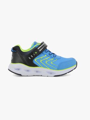 Leaf Varberg Blinkende Sneakers, Blue/Black