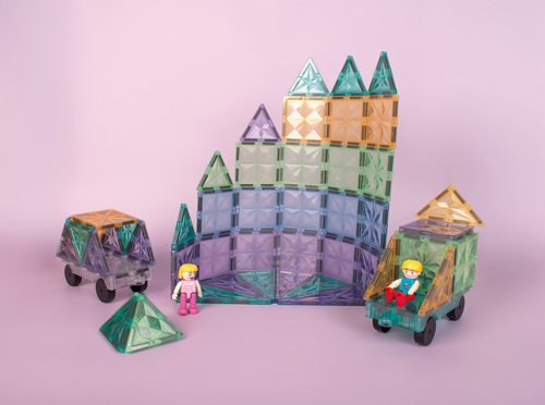 Playbox  Magnetiske Brikker Glitter 110 Deler