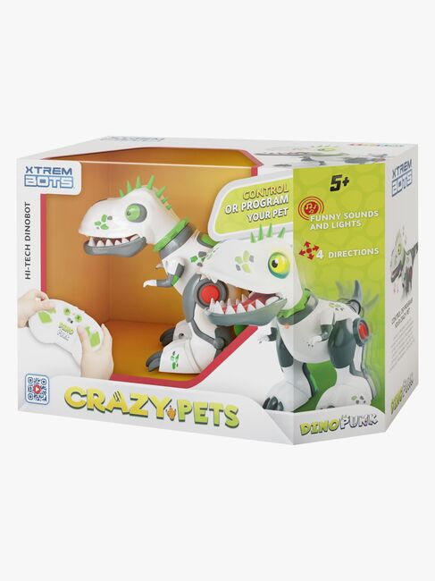 Xtrem Bots Crazy Pets Dino Punk Robot