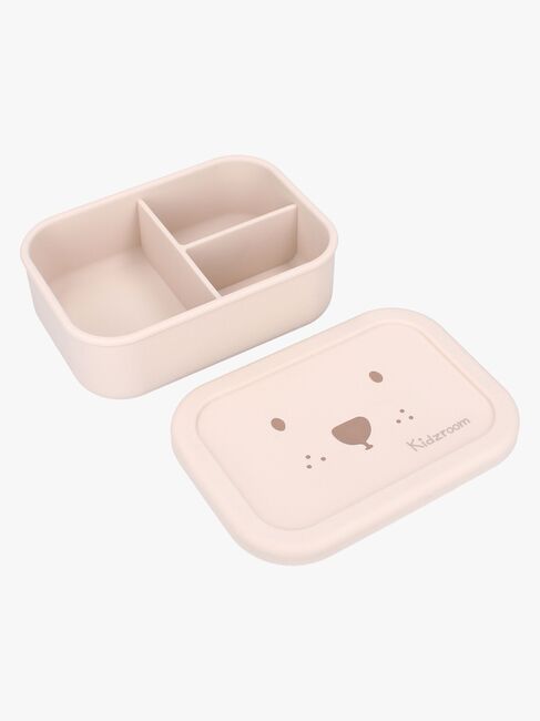 Kidzroom Silikon Matboks Beary Excited, Beige