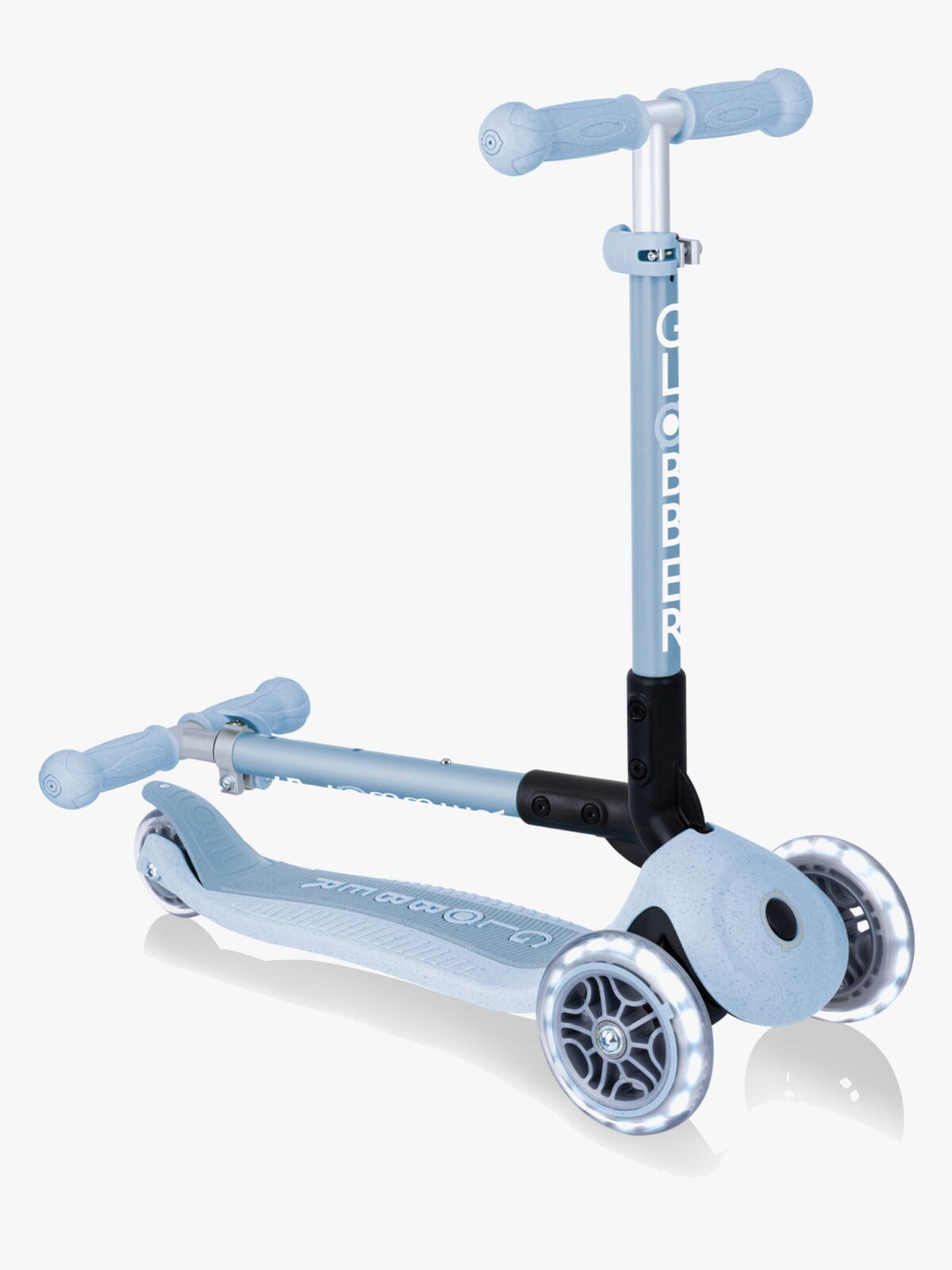 Globber Junior Foldable Light Ecologic Sparkesykkel, Blueberry