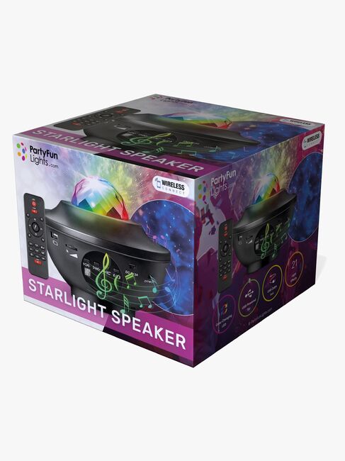 PartyFunLights Høyttaler Bluetooth Starlight