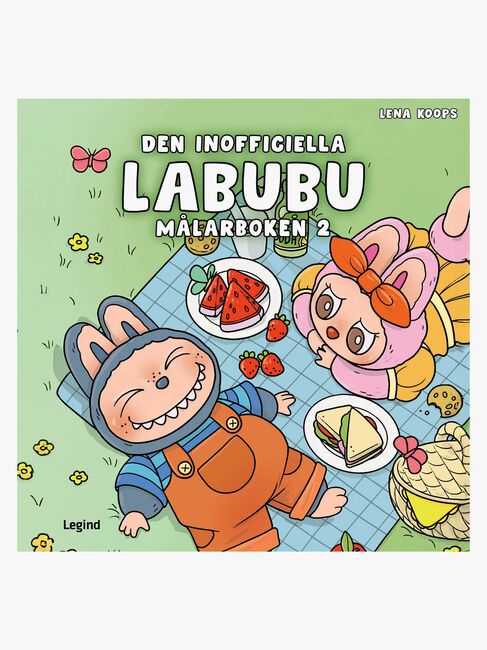 Legind A/S LABUBU Den Uoffisielle 2 Fargeleggingsbok