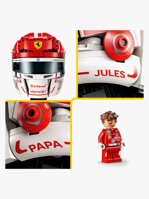 LEGO Editions Formula 1 43014 Scuderia Ferrari HP Charles Leclerc hjelm