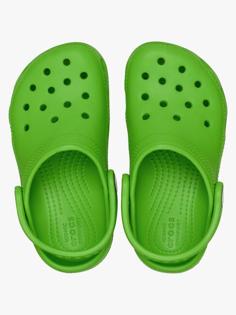 Crocs Classic Kids Tøfler, Grønn