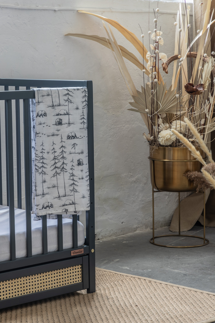 Woodies Boho Sprinkelseng, Antrasitt