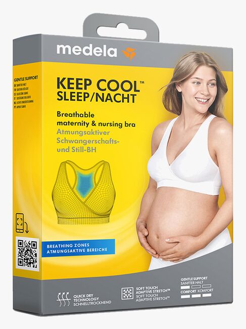 Medela Keep Cool Night Amme-BH, Svart