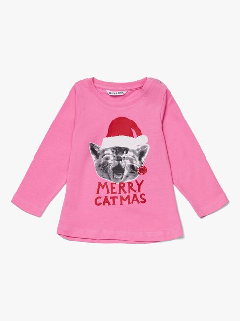 Luca & Lola Topp Merry Catbaby, Pink