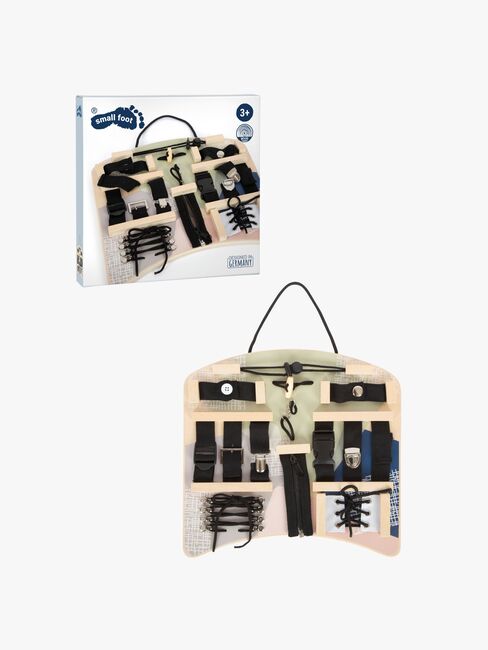 Small Foot Motorikktavle med Låser og Snor