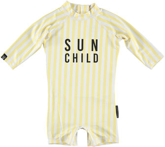 Beach & Bandits Sun Child UV-Drakt, Gult