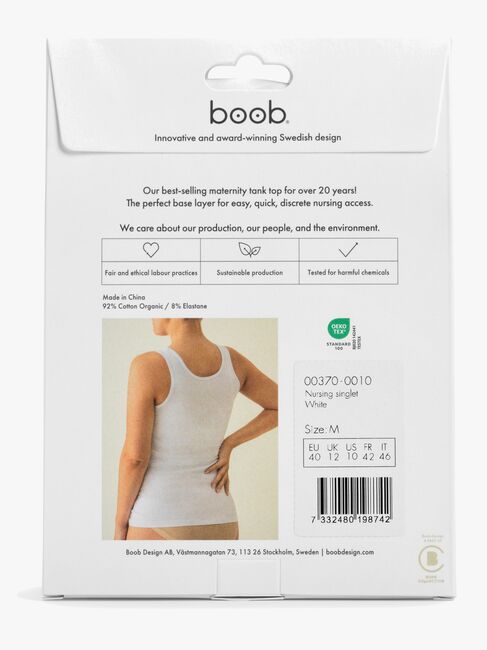 Boob Essentials Ammetopp, Hvit