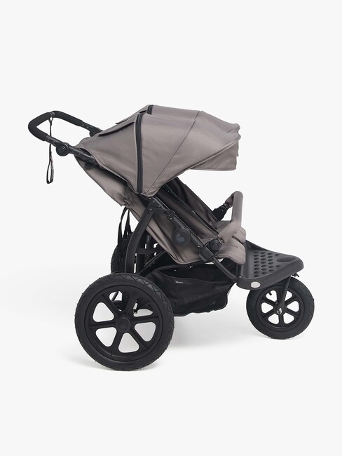 Beemoo Activity tvillingvogn for søsken, grå