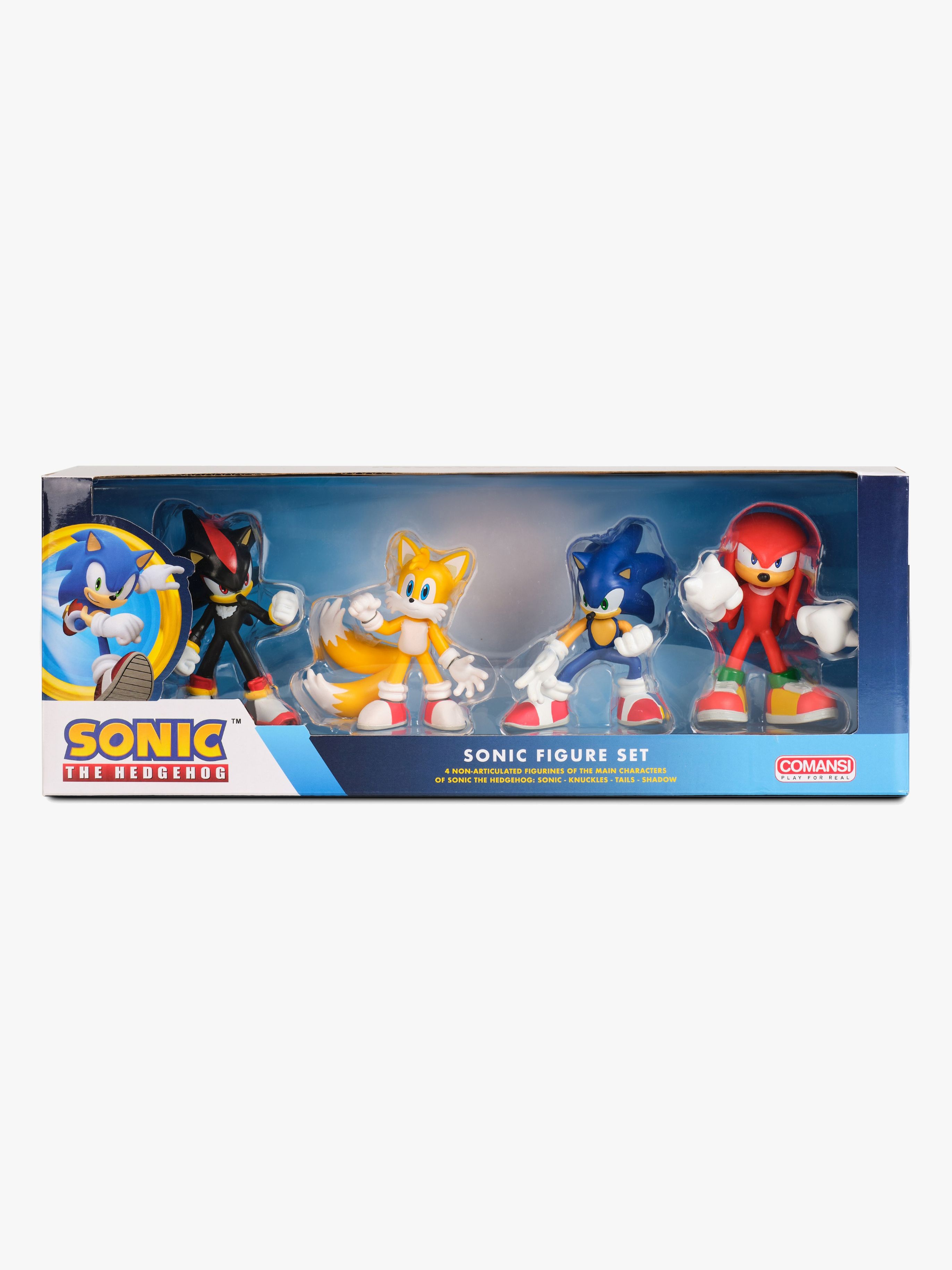 Golden Toys Statuetta Sonic Blu 16 Cm | Figura Realistica Non Articolata | Y90322 | Collezionismo