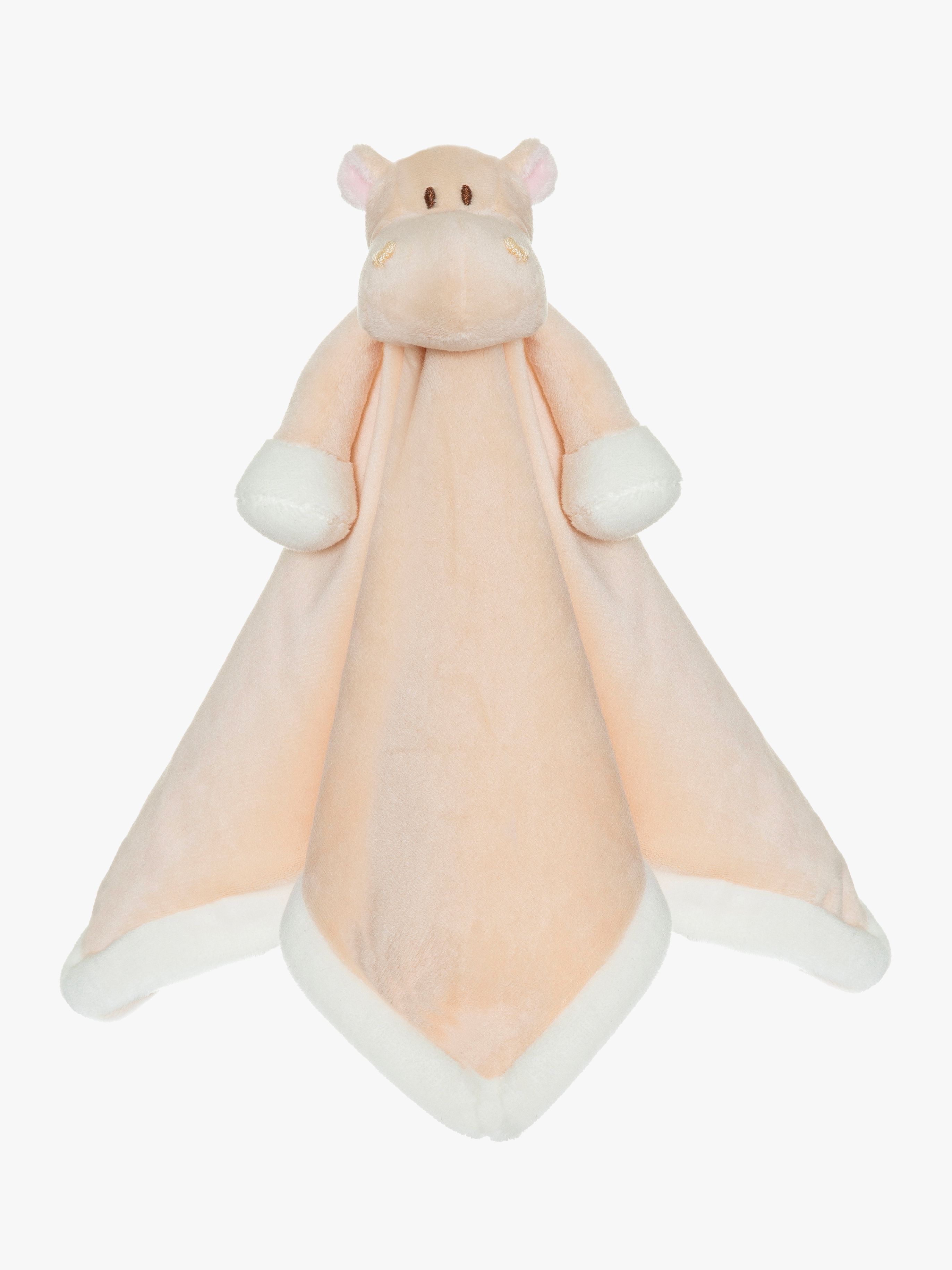 Teddykompaniet Diinglisar Flodhest Koseklut, Aprikos - Gulpekluter & Babytepper - 100% Polyester