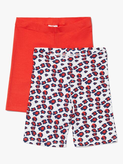 Luca & Lola Agnese Sykkelbukse 2-Pack, Red/White