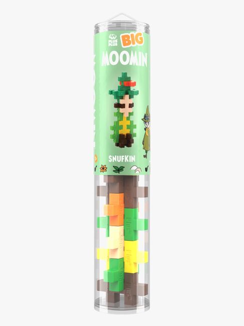 Plus Plus BIG Mummitrollet Tube Snufkin Byggesett 15 Deler